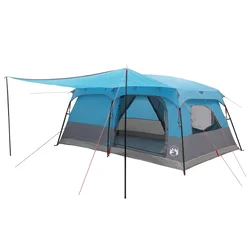 Obiteljski šator Plava 500 x 400 x 230 cm Poliester i čelik