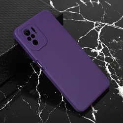 Maska za Xiaomi Redmi Note 10 4G/Note 10s mat Teracell Giulietta tamno ljubičasta