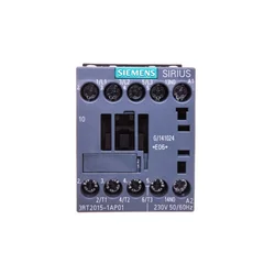 Siemens Kontaktor moči 7A 3P 230V AC 1Z 0R S00 3RT2015-1AP01