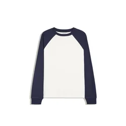 Bershka Majica mornarska/bela