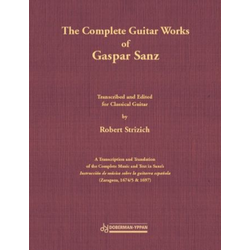 SANZ:THE COMPLETE GUITAR WORKS CLASSICAL GUITAR