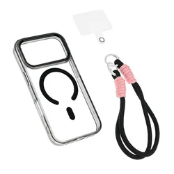 Maska za iPhone 17 Pro Max 6.9, Magsafe Loop, Crna