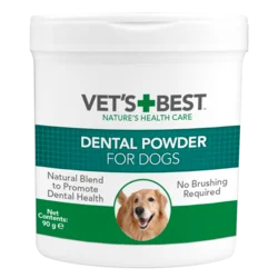 Vets Best dental prah za zube za pse 90 g