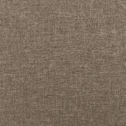 Okvir za krevet s oprugom smeđesivi 160x200 cm od tkanine