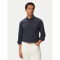 Tommy Hilfiger Srajca Gmd MW0MW43298 Mornarsko modra Regular Fit
