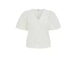 WE Fashion Bluza off-bela