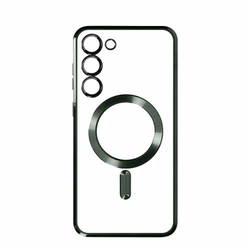 Silikonska maska Magsafe za Samsung S25/ zelena