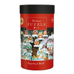 Interdruk - Puzzle Božič: Svet medenjakov - 500 kosov