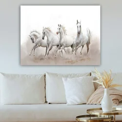 Wallity Dekorativna slika na platnu, 70x100cm, Šarena