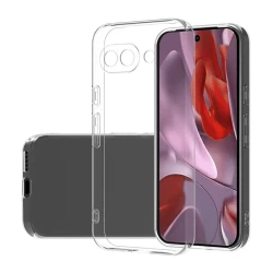 Maska za telefon Skin Silikon za Google Pixel 9a, Providna