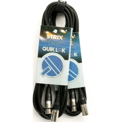 Quiklok MX775/5 BK Mikrofonski kabl