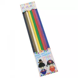 Papir ukrasni rebrasti 13x500mm pk56 Ichi jarka mešavina