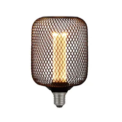 Searchlight Svetilka LED E27 Mesh 3,5W 1.800K črna