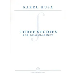 HUSA:THREE STUDIES CLARINET
