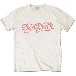 Aerosmith Classic Logo Natural L Majica