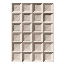 Rjava preproga 160x230 cm Badet – Universal