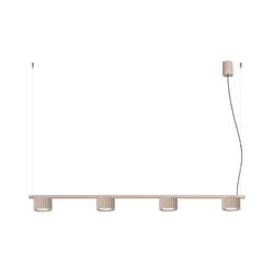 Sollux SL.2702 - Luster na sajli AURA 4xGX53/10W/230V taupe