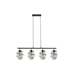 Briloner 4871-045 - Luster na sajli 4xE27/60W/230V