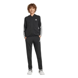 Adidas Dečija komplet trenerka J 3S Ft Ts 220, JD6505, Crne