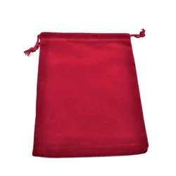 Dice Bag Chessex - Suedecloth L - Red