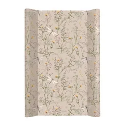 KikkaBoo Meka podloga za povijanje 80x50cm Secret Garden Beige (KKB61116)