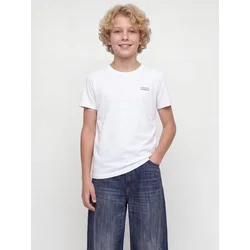 Jack & Jones Junior Majica JJKYLE črna/bela