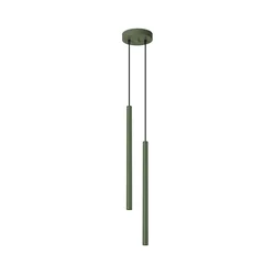 Sollux SL.1519 - Luster na sajli PASTELO 2xG9/8W/230V zelena