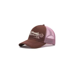 Ed Hardy Kapa rjava / roza / off-bela