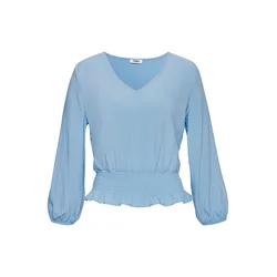 BUFFALO Bluza svetlo modra