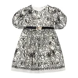 Abel & Lula Elegantna obleka 5524 Écru Regular Fit