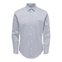 Only & Sons Srajca ONSJIM grafit/bela