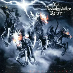 Die Apokalyptischen Reiter - All You Need Is Love (Anniversary Edition) (Gatefold Sleeve) (Reissue) (Red Coloured) (LP)