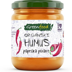 Greenfood Humus Sa Paprikom Pikant Eko 200g