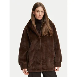 Luisa Spagnoli Krzno Stelle 543832 Rjava Oversize