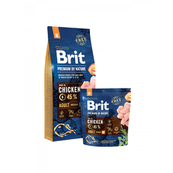 BRIT Hrana za pse - Piletina Adult M 15kg