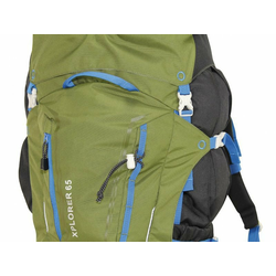 BERTONI nahrbtnik Xplorer (65l), zelen