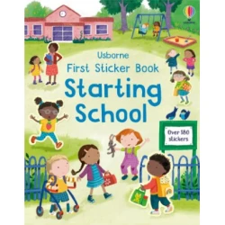 First Sticker Book Starting School