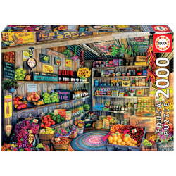Puzzle Genuine Grocery shop Educa 2000 dijelova od 11 godina