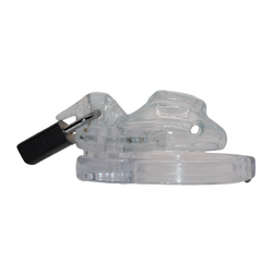 The Vice Chastity Cock Cage Clitty Transparent