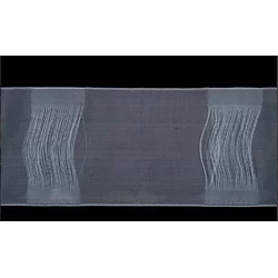 Senotex Silikonska traka za zavese, 10 cm, Bela