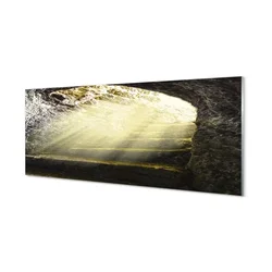 tulup.si Slika na akrilnem steklu Stopnice 140x70 cm 2 obešalnika