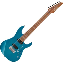 Ibanez MM7-TAB Transparent Aqua Blue Električna kitara