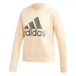 adidas W ID GLAM SWEAT, ženski duks, bež