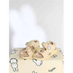 Sinsay - Sandale sa čičak kopčanjem i 3D aplikacijama Miffy - svetlo žuta