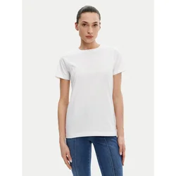 Silvian Heach Majica GPP25110TS Bela Regular Fit