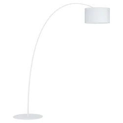 EGLO podna lampa LESQUERDE E27 lučna bela O46 cm 39638