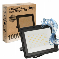 Berge LED reflektor 100W IP65 nevtralne bele barve