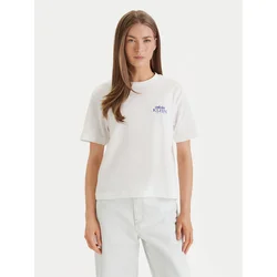 Calvin Klein Jeans Majica modra/bela
