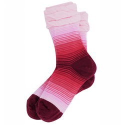 BELLA CALZE kratke čarape za djevojčice, crveno roze nijanse
