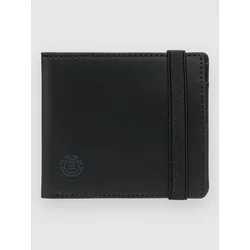 Element Icon Strap Bifold Wallet flint black